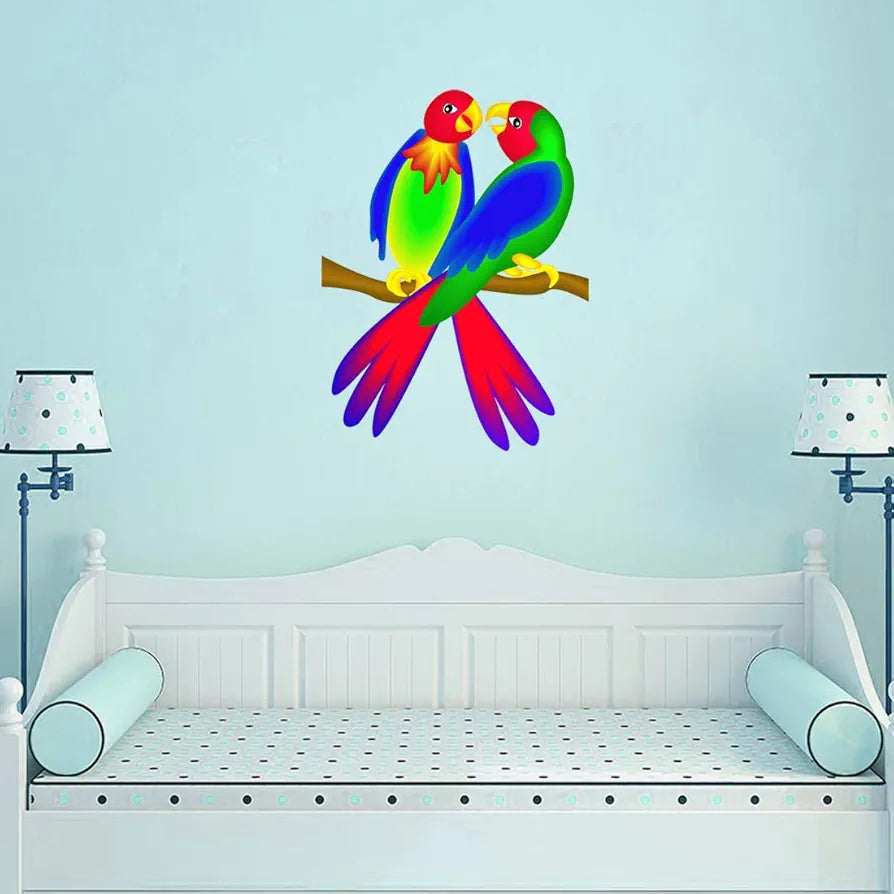 Rangoli White Glossy Vinyl Wall Sticker Premium Self-Adhesive Waterproof Design-7
