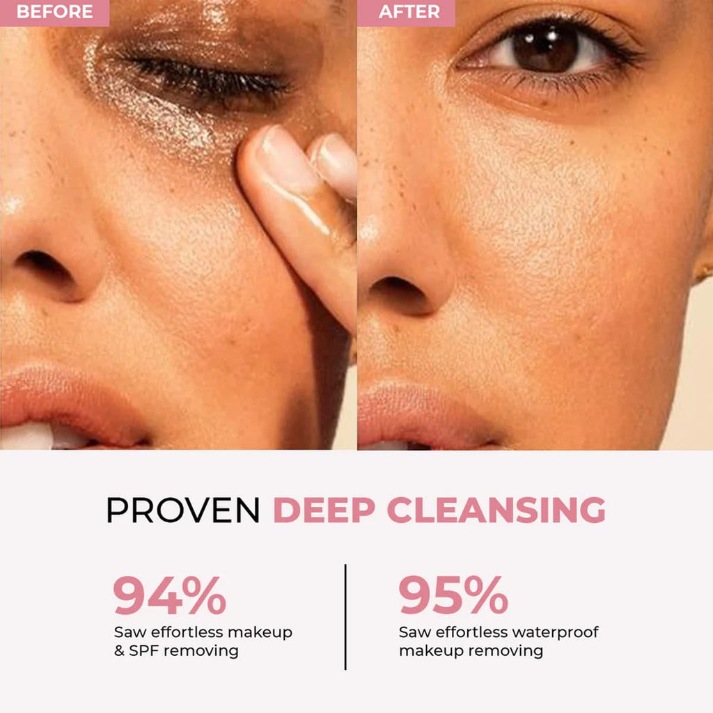 Conscious Chemist® Collagen Glow Ultra Light Oil Cleanser | 50ml | Makeup Remover & Nourishing Oil Cleanser with Hydrolyzed Collagen & Peptides | Improves Elasticity, Smooths Texture & Supports Skin Barrier | For Men & Women, All Skin Types
