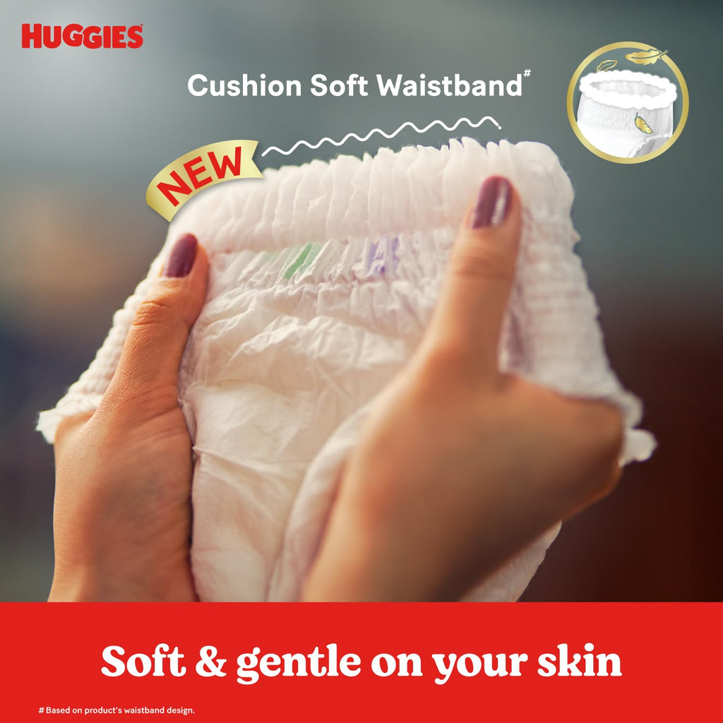 Huggies Complete Comfort Wonder Pants | Pant Style Baby Diapers Extra Large Size (XL), 56 Count | India's Fastest Absorbing Diaper, Prevents Diaper Rash, Ideal for 12 to 17 Kgs
