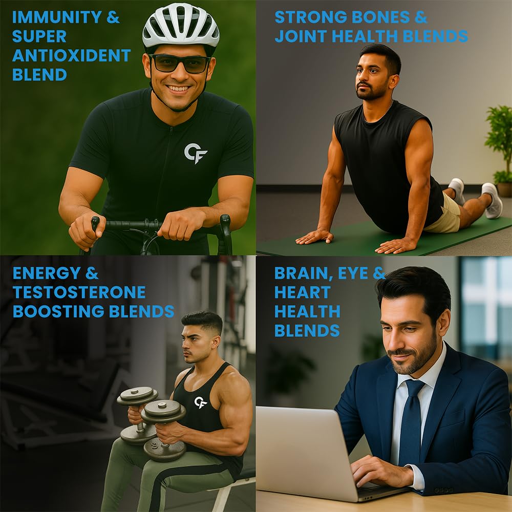 Carbamide Forte Multivitamin Tablet for Men Gym | Multi vitamin Tablet for Men | Multi Vitamin for Mens for Daily Immunity & Energy Support | 60 Tablets