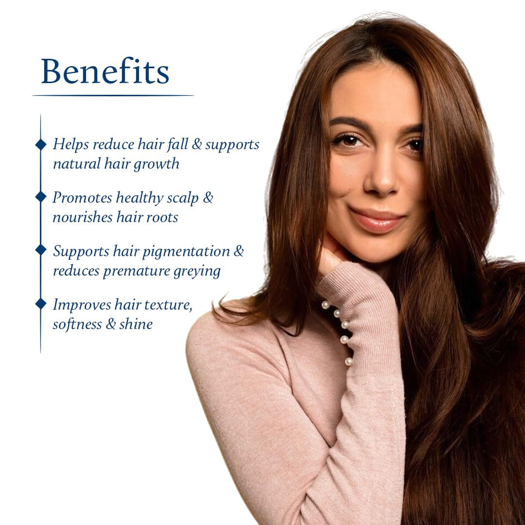 Blue Nectar 10% Rosemary Advanced Hair Growth Serum for Scalp | Organic Tonic Spray with Hibiscus & Bhringraj for Nourishment & Hair Fall Control | Serum for Dry & Frizzy Hair (8 Herbs, 100 ml)