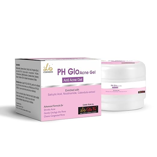 Lio Cosmeds Anti-Acne Gel with 2% Salicylic Acid & 3% Niacinamide - 50 gms
