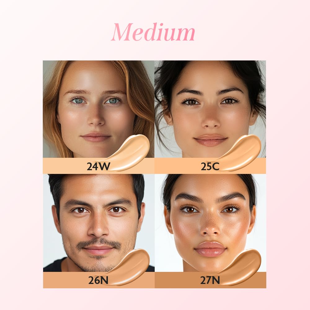 milktouch All-Day Skin Fit Milky Glow Cushion Foundation 24W Honey â€“ Warm Beige Glow, Seamless Coverage Cushion Makeup | 15g
