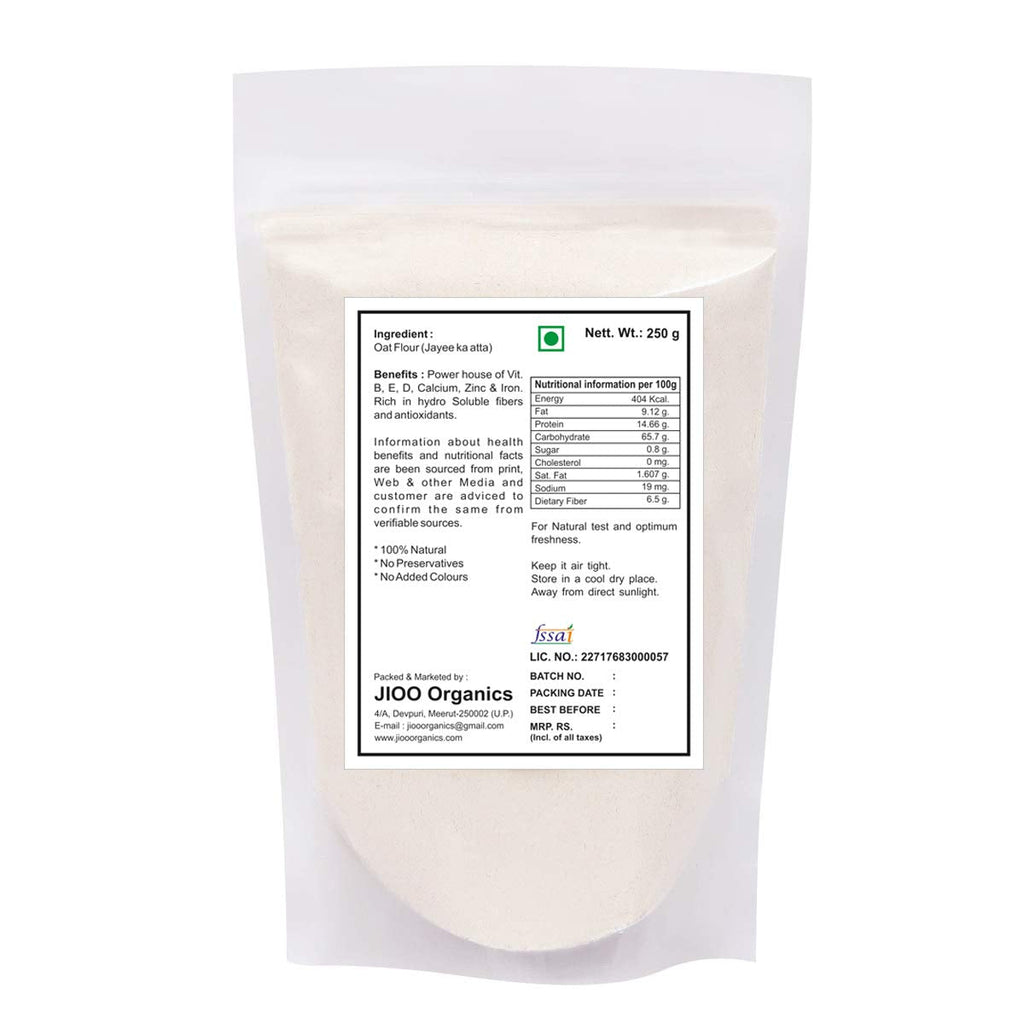 Jioo Organics Oats Flour (Jaee Ka Atta) - 250 gms