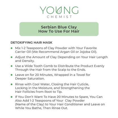 Young Chemist Serbian Blue Clay - 1 Kg