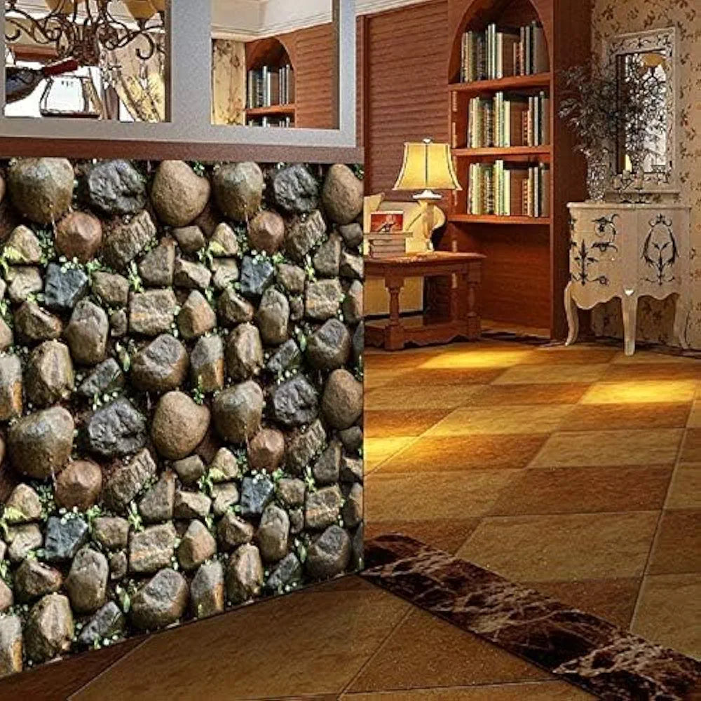 Jaamso Royals 3d Effect Stone Wall Papers for Home Design 12