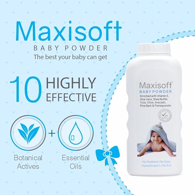 Maxisoft Baby Powder - 100 Gms
