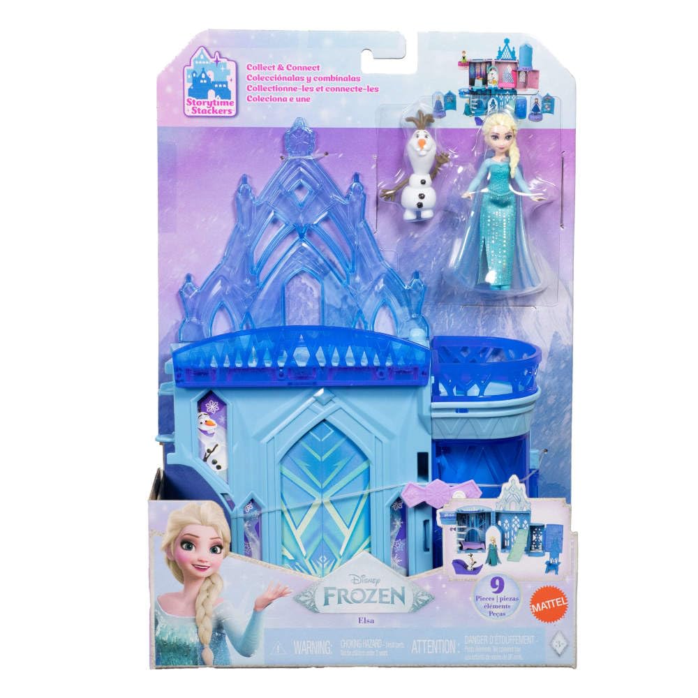 Mattel Disney Princess Frozen Toys Storytime Stackers Elsa Ice Palace