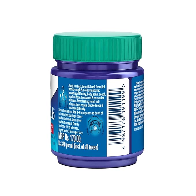 Vicks Vaporub Relief From Cold - 50 ml