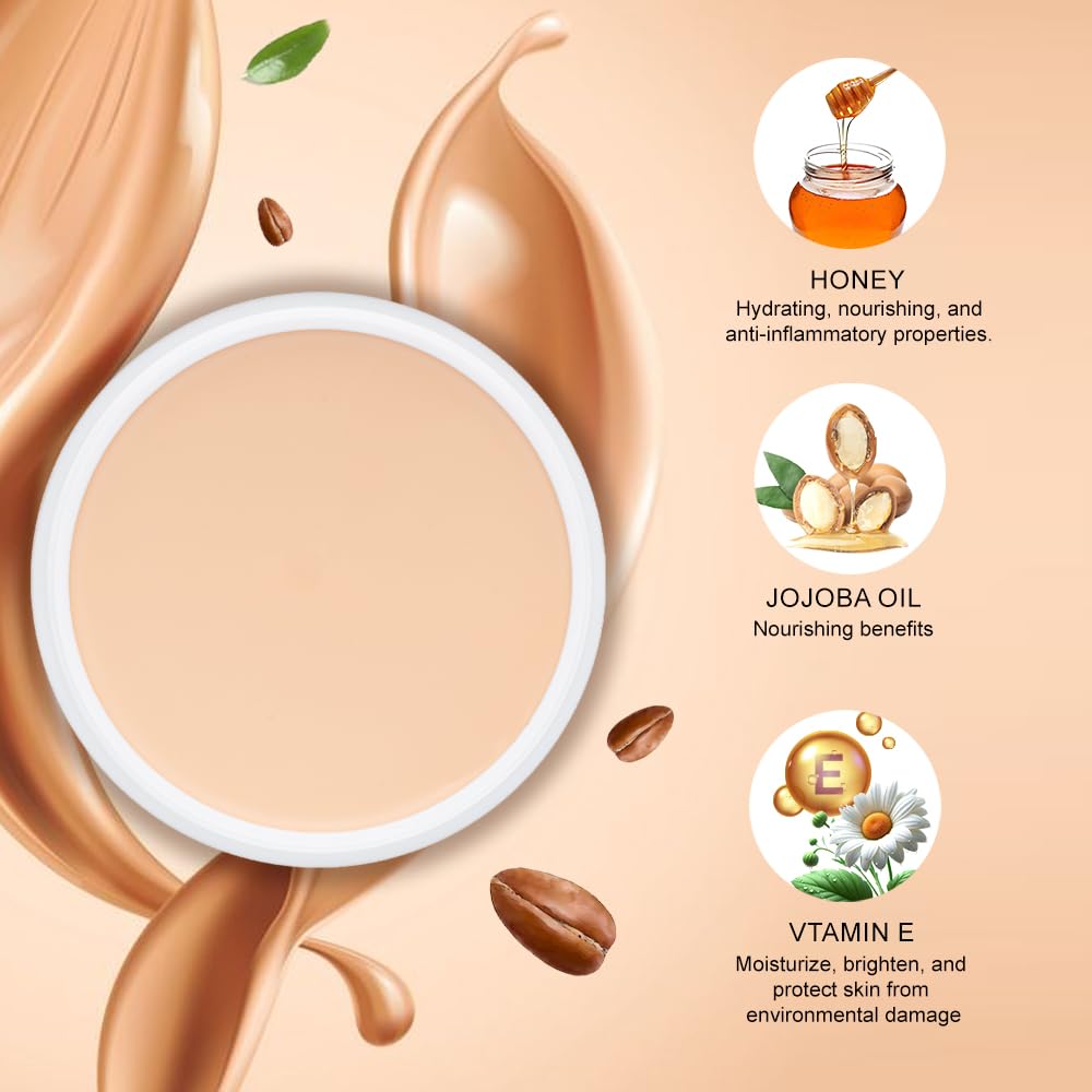 Daily Life Forever52 High Coverage Tender Cream (Ganache-07,18g) Radiant Foundation Concealer | Highlighter | Contour | Perfect For Longlasting Face Makeup