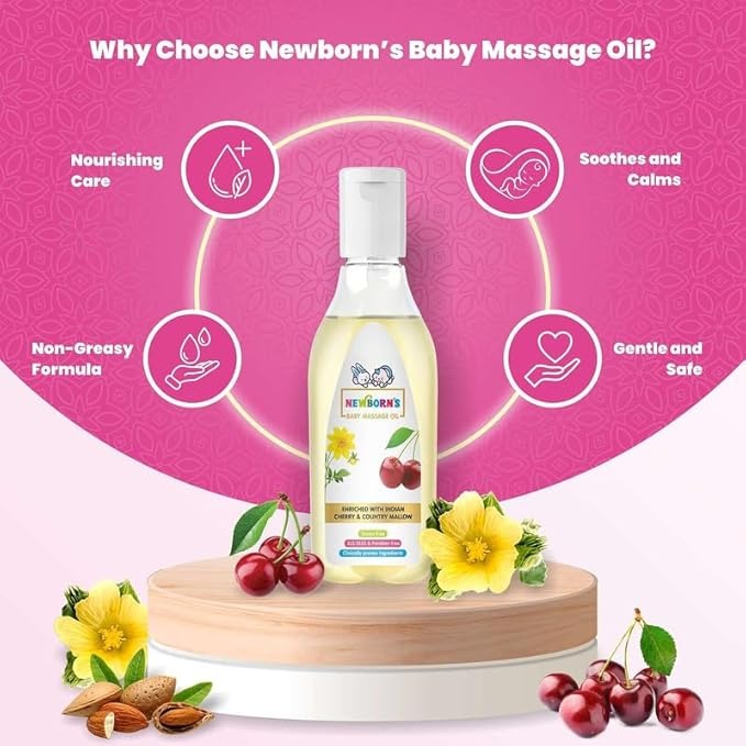 Newborn’s Baby Moisturizing Massage Oil - 100 ml