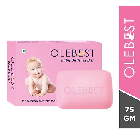 Ethiglo Olebest Baby Bathing Bar - 75 gms (Pack of 2)