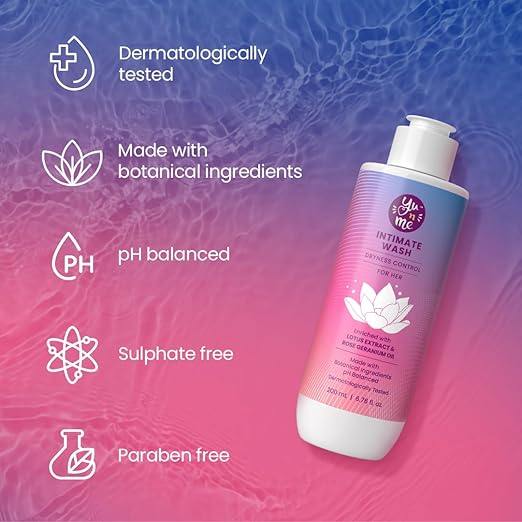 Yu n Me Dryness Control Intimate Wash for Women - 200 ml