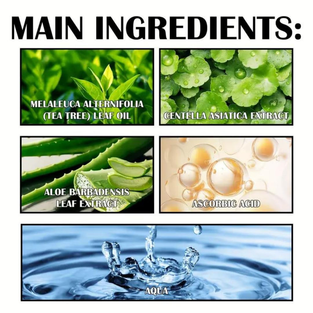 Smartdrops Tea Tree Face Wash | Tea Tree Skin Clearing Face Wash | TeaTree Facee Washh with Lemon and Neem Extract | For All Skin Types | (Pack 1)