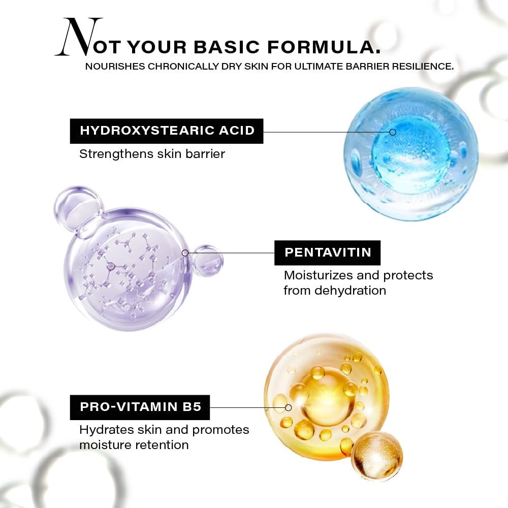 NOVOLOGY Moisture Barrier Booster Cream, Face Moisturiser, 50G, for 100 hours of Hydration, with Glycerin and Hydroxystearic Acid, Non-Comedogenic and Hypoallergenic, for Dry and Sensitive Skin