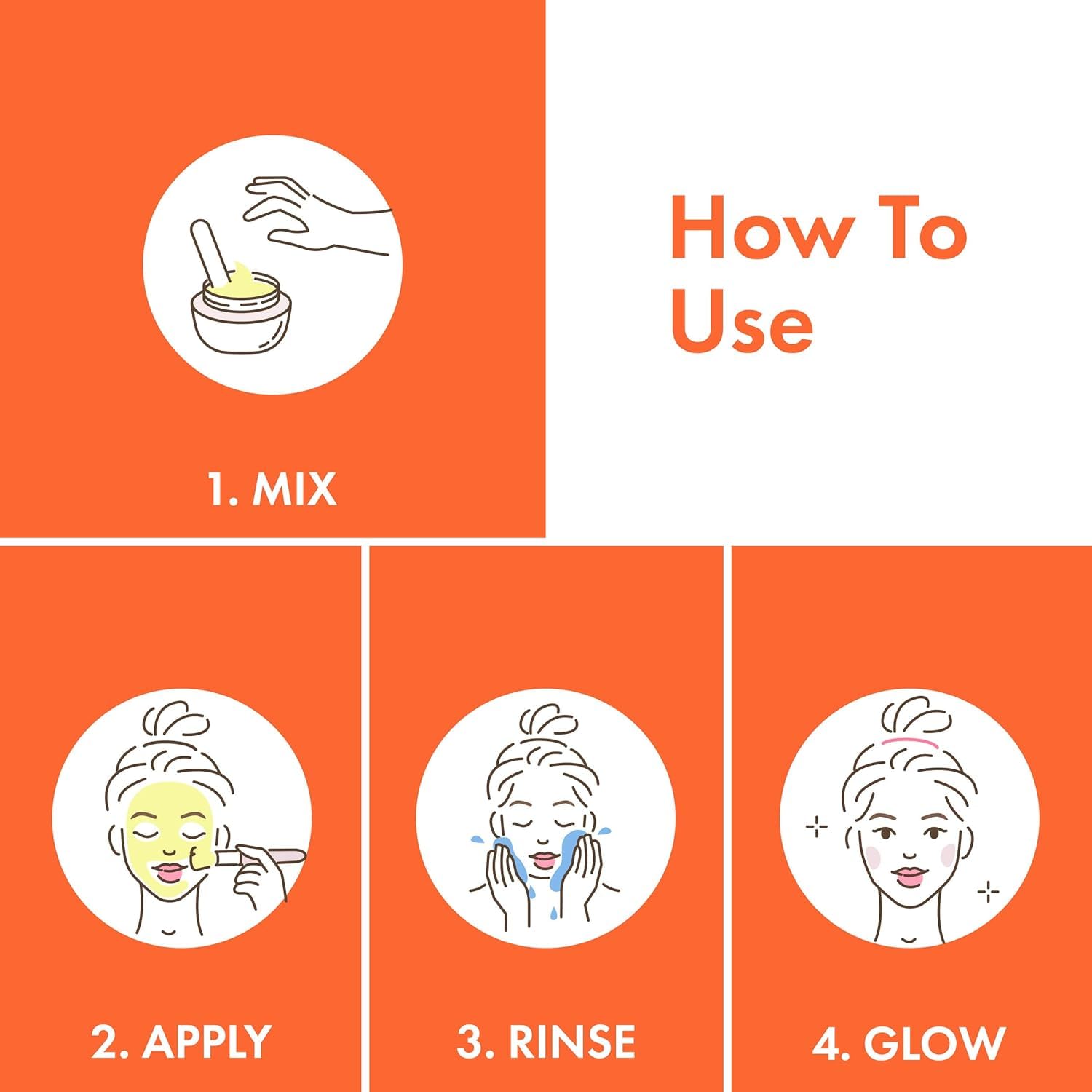 Good Vibes Ubtan 100% Pure Insta Glow Powder, 150 g | Detoxifying Cleansing Brightening Face Pack Powder For All Skin Types | With Turmeric, Saffron, Gram Flour | No Parabens, Sulphates & Mineral Oil