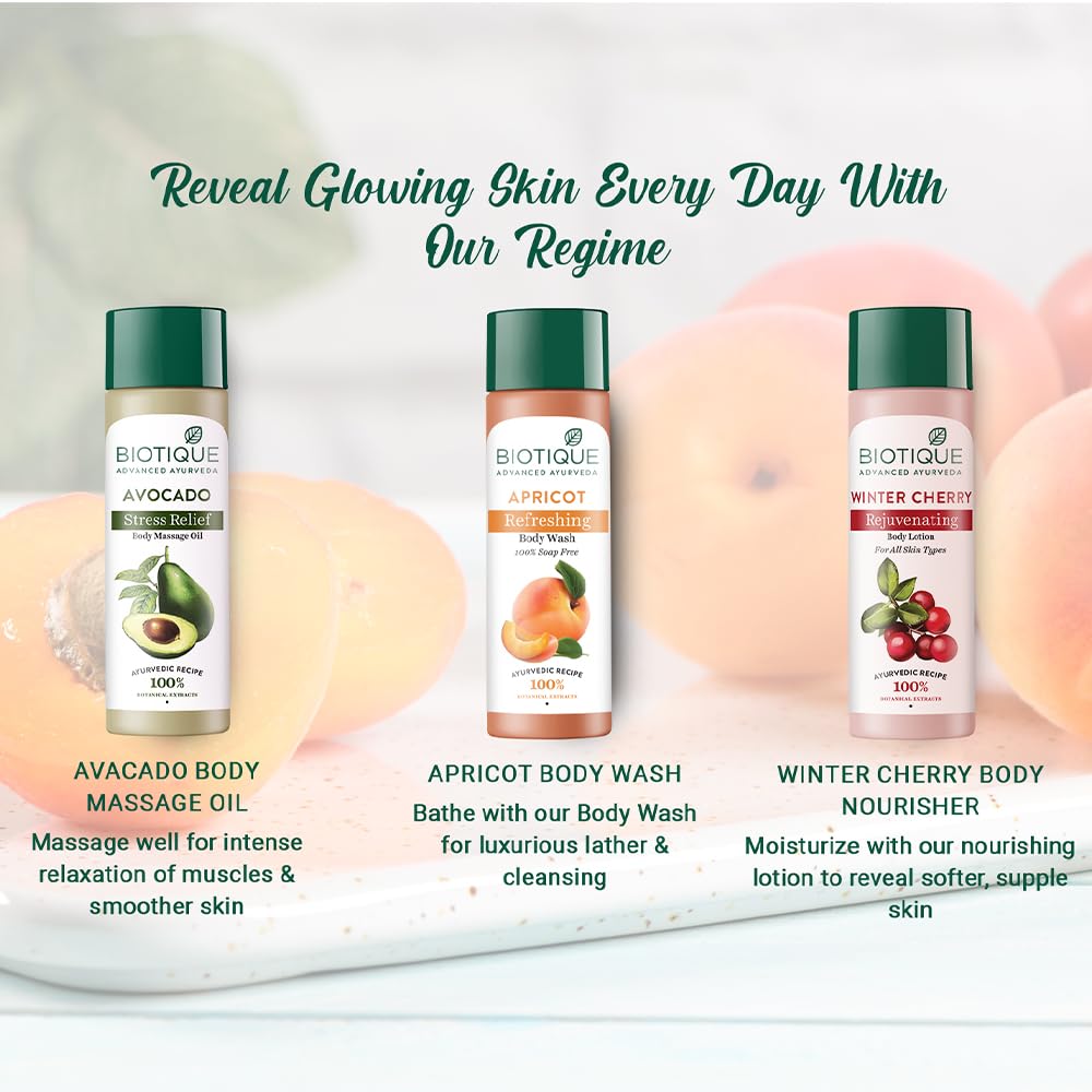 Biotique Apricot Refreshing Body Wash 300ml
