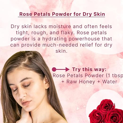 Vriksha Veda Rose Petals Powder Natural Face Pack - 100 gms