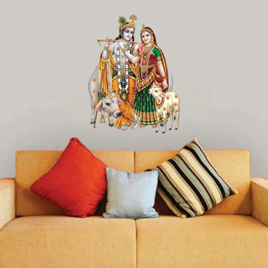 Rangoli Vinyl Large Religious Wall Sticker