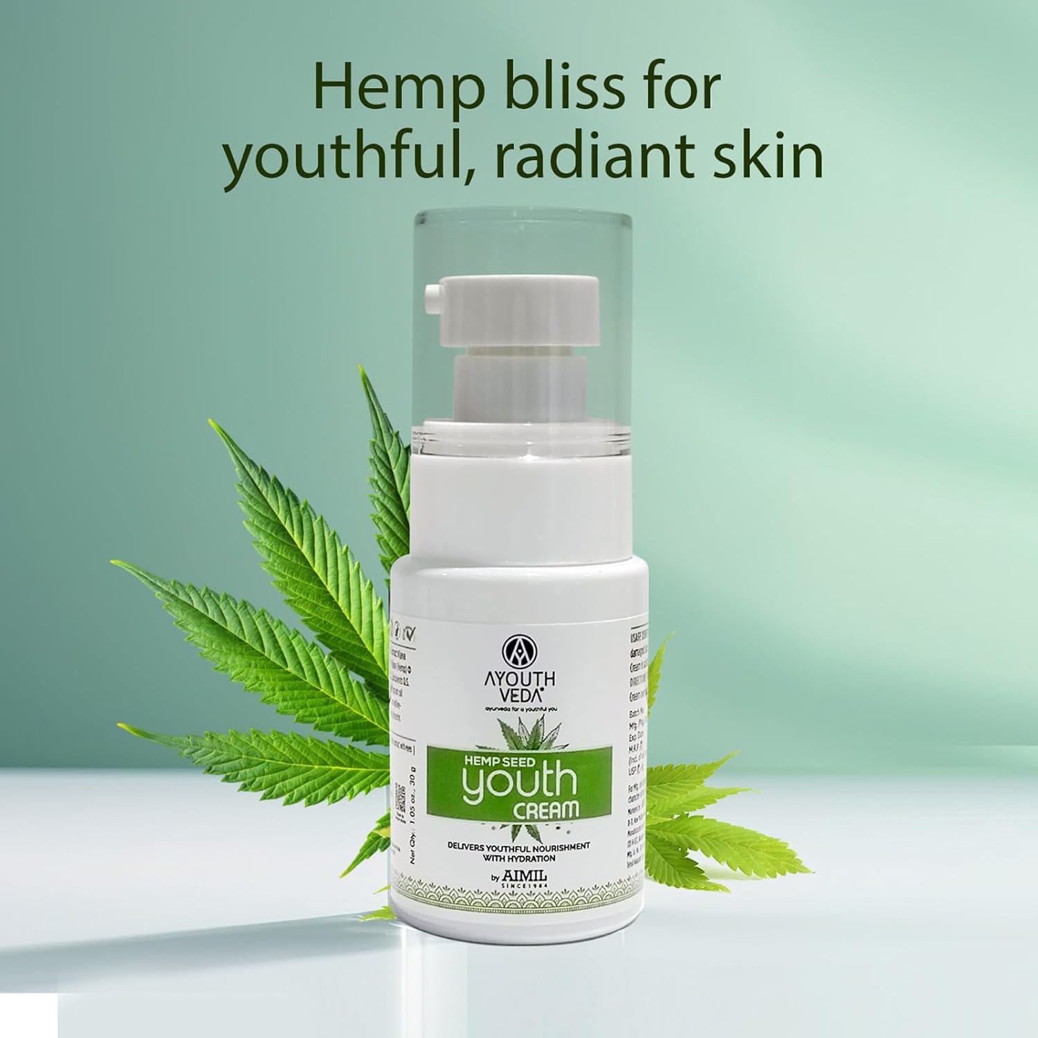 Ayouthveda Hemp Seed Youth Cream 30g