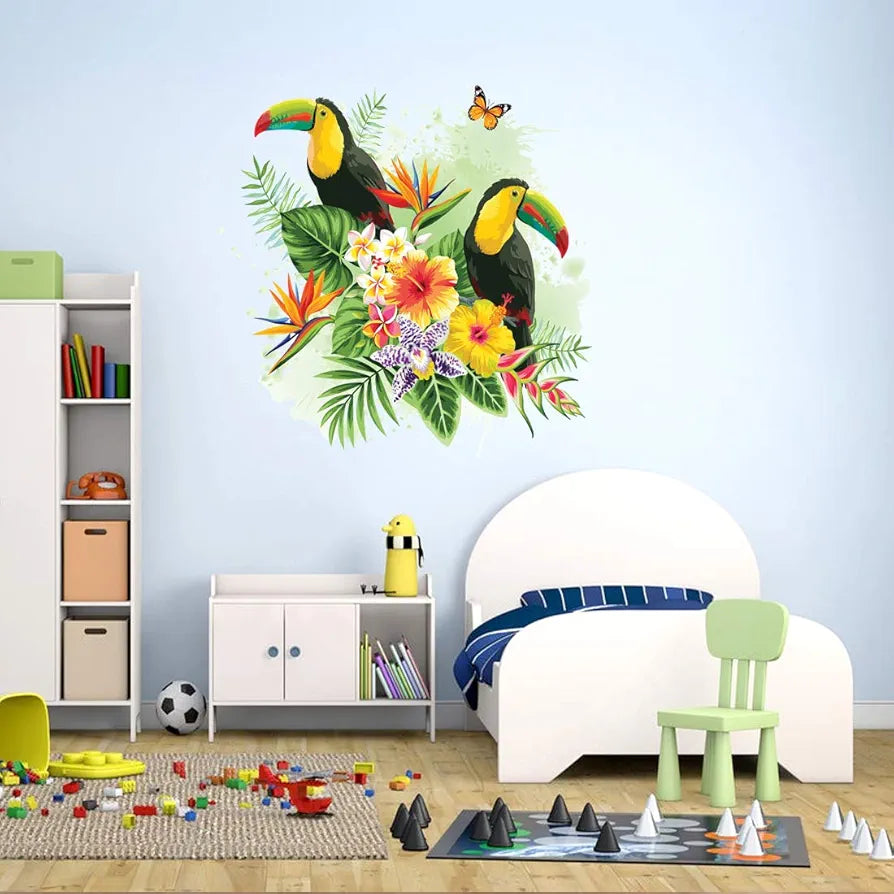 Rangoli White Glossy Vinyl Wall Sticker Premium Self-Adhesive Waterproof Parent-2 Design-7