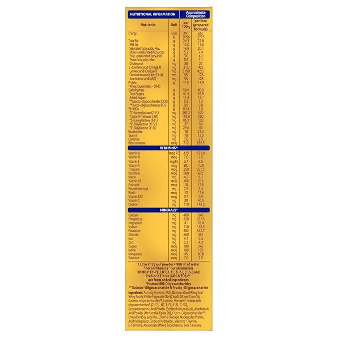 Aptamil Gold Infant Formula Milk Powder for Babies - Stage 1 (Upto 6 months)