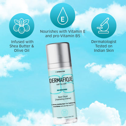 Dermafique Aqua Cloud Hydrating Creme with Shea Butter â€“ 30 gms