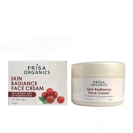 Prisa Organics Skin Radiance Face Cream - 50 gms