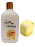 Pet Needs Oh My Dog Ultimate Oatmeal and Itch Relief Dog Shampoo With Mini Soft Silicone Dog Shampoo Dispenser Brush | 1000 Ml