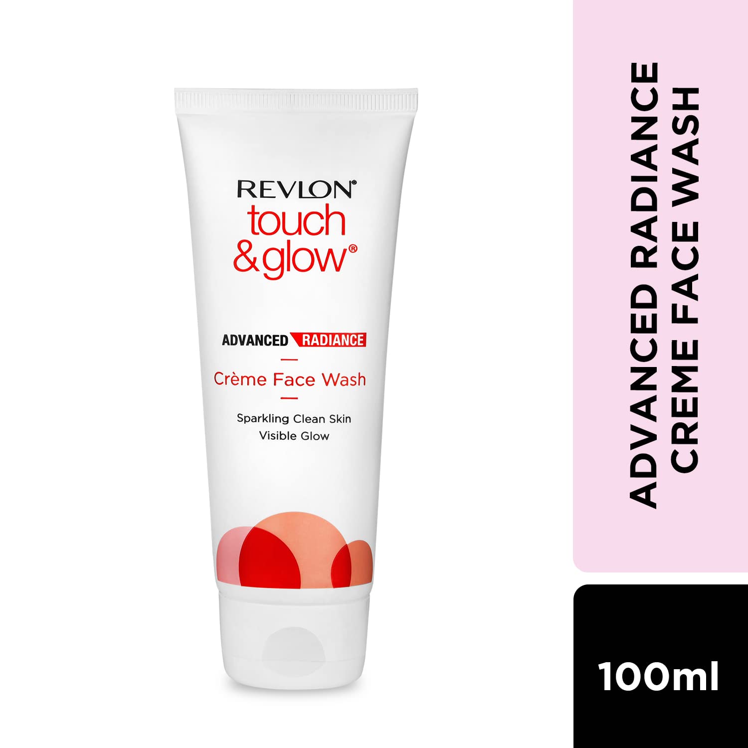 Revlon Touch & Glow Advanced Radiance CrÃ¨me Face Wash (100 gm)- (Enriched with Vitamins E, C & B5 that moisturize the skin)