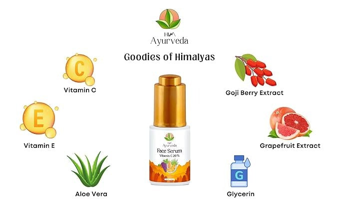 HIM Ayurveda 20% Vitamin C Serum - 30 ml
