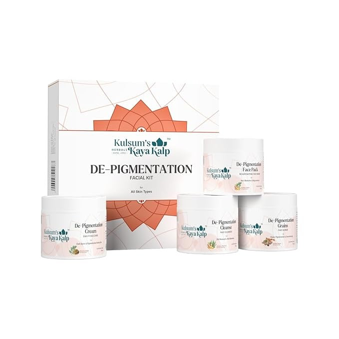 Kulsum's Kaya Kalp Herbals De-Pigmentation Facial Kit - 170 gms