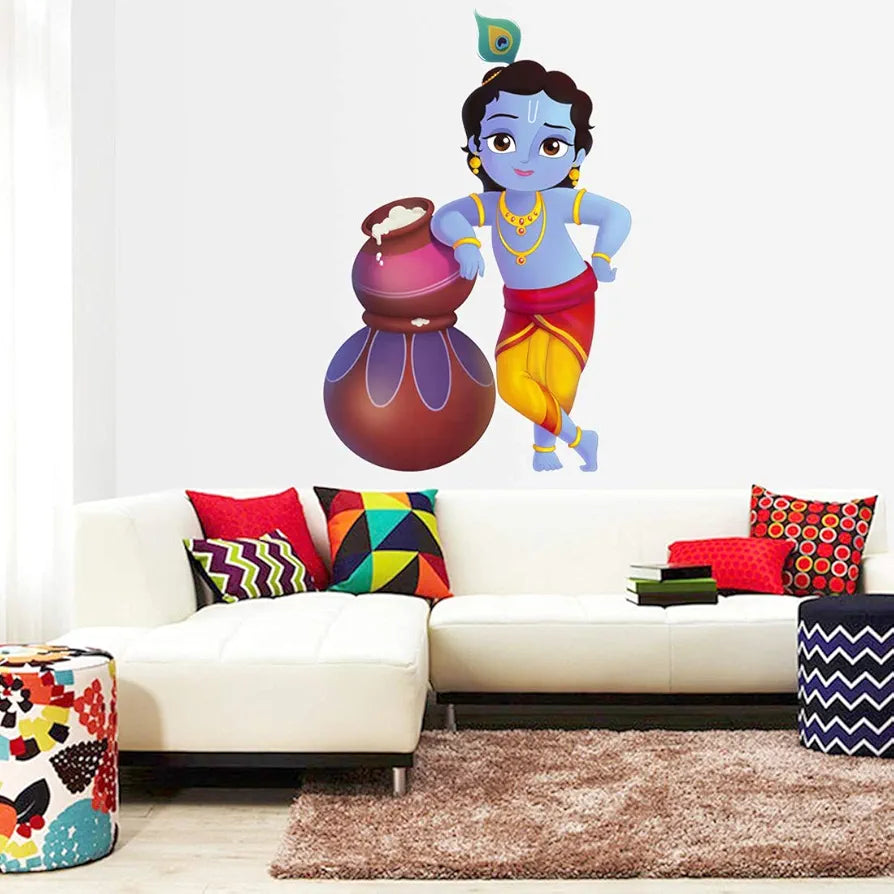 Rangoli White Glossy Vinyl Wall Sticker Premium Self-Adhesive Waterproof Parent-7 Design-20