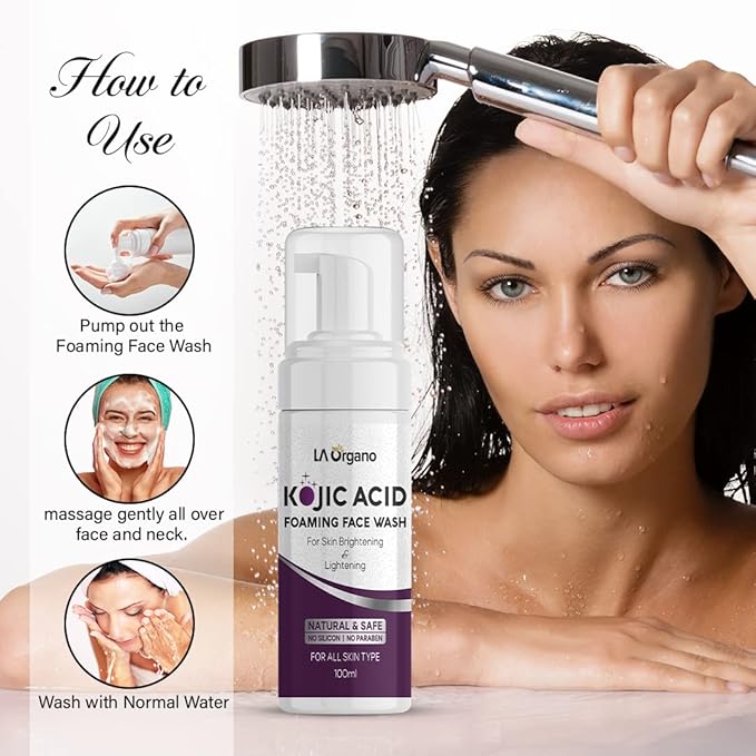 La Organo Kojic Foaming Face Wash - 100 Ml