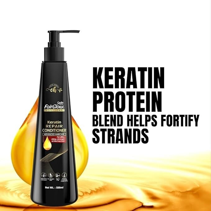 Corlin Fair Glow Keratin Repair Conditioner - 500 ml