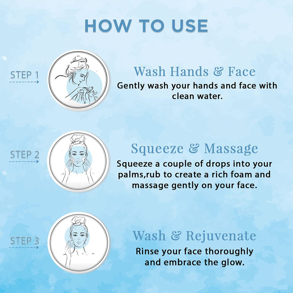 Spawake Moisturising Face Cleanser 2-in-1 Foaming Face Wash - 150 ml
