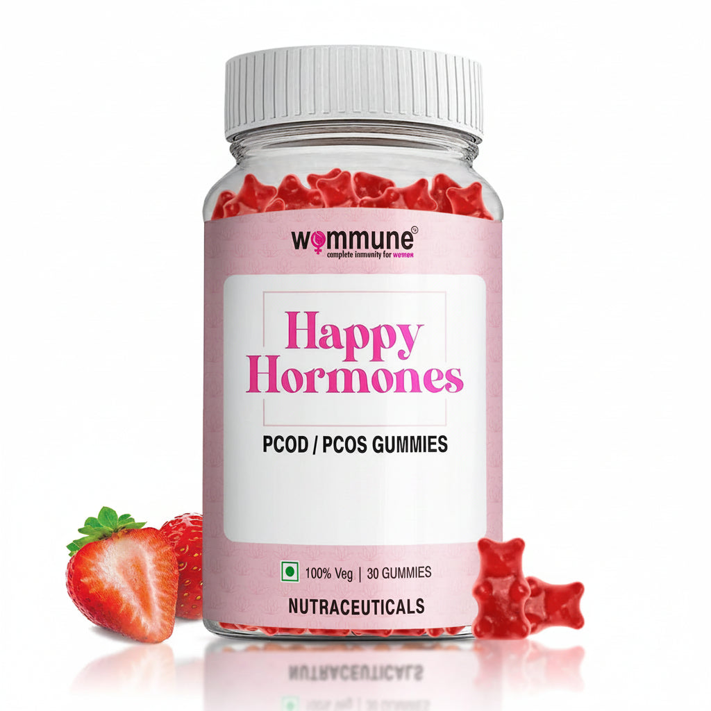 Wommune Pcod Pcos Balance Gummies - 30 gummies