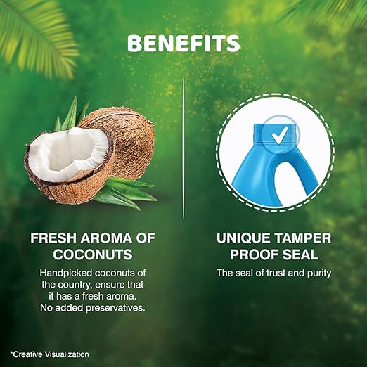 Bajaj Pure Coconut Oil - 1000 ml