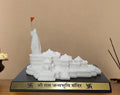 Gold Art India Ram Mandir Ayodhya Clear White - Minature