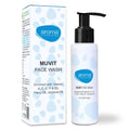 Aroma Treasures Muvit Face Wash | multivitamin face wash enriched with vitamin A, C, E, F, & B5, Vanilla Extract, Ylang Oil & Jasmine Oil | Suitable for all skin types - 100ml