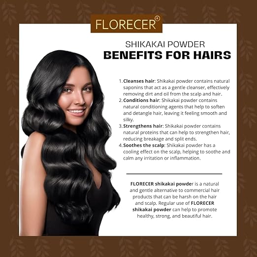 Florecer Shikakai Powder For Hair Hair wash - 100 gms