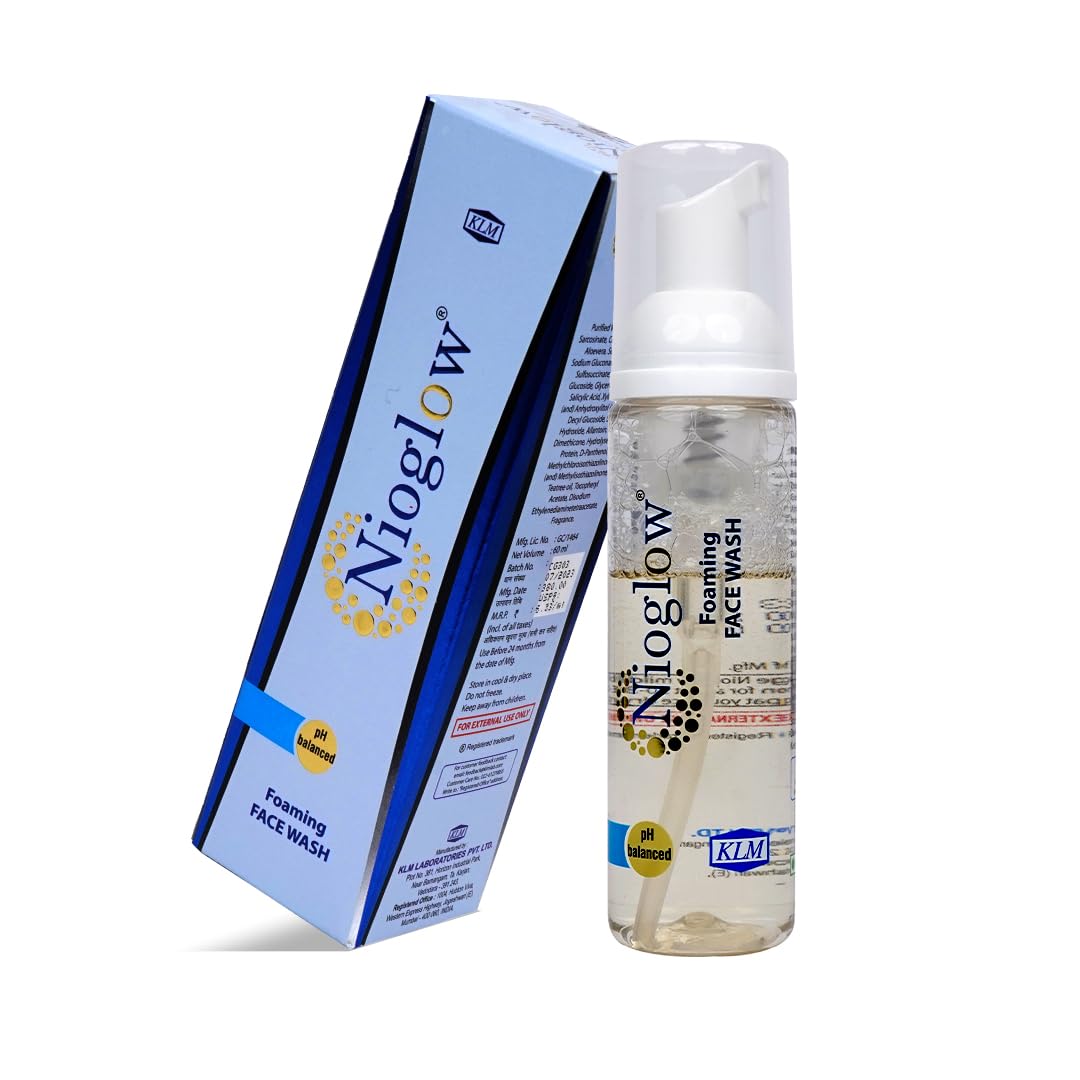 KLM Nioglow foaming facewash 60ml