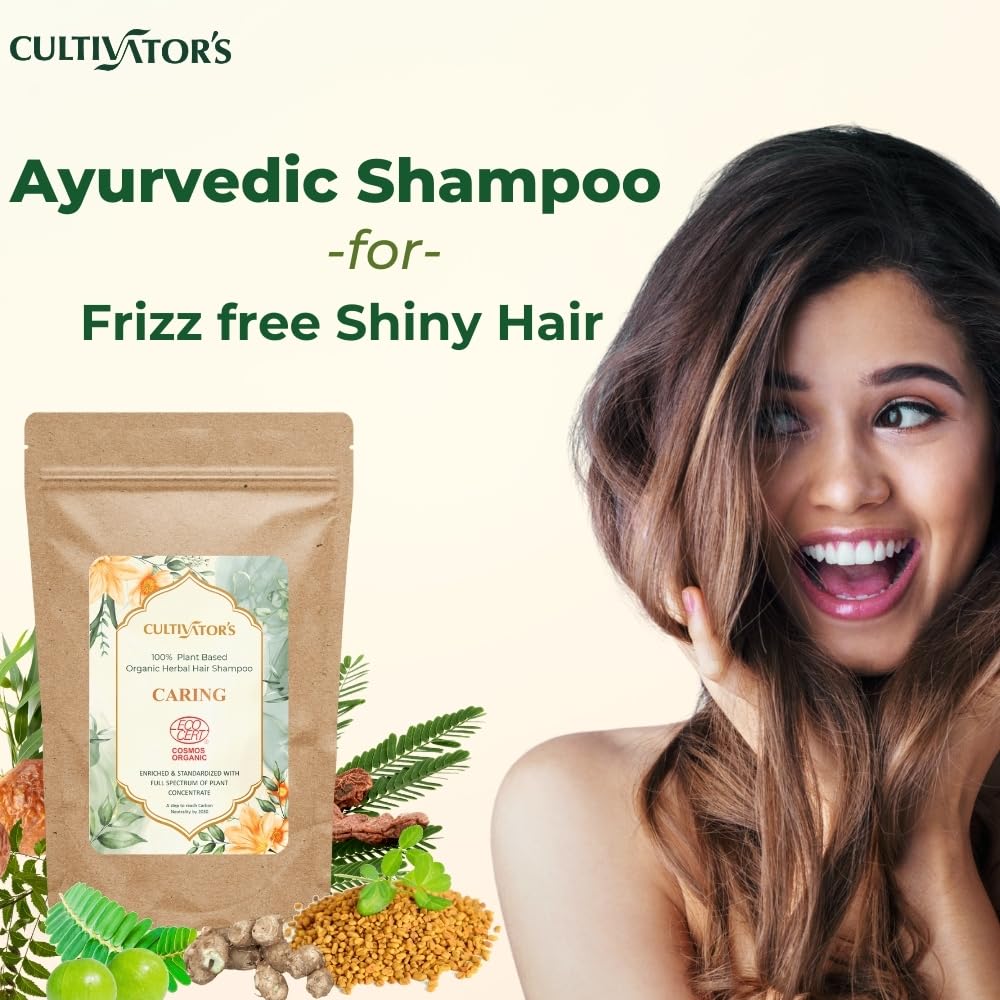 Cultivator's Caring Organic Natural Hair Shampoo - 250 gms