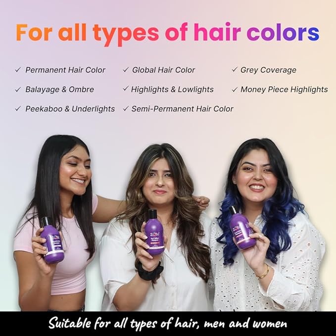 2.Oh Italian Post Color Shampoo with Color Protect Complex - 300 ml