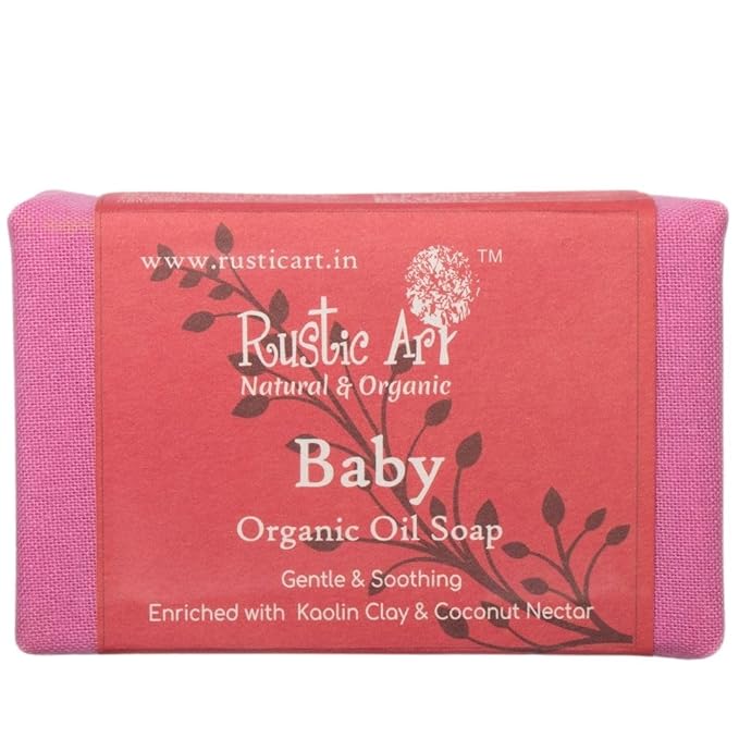 Rustic Art Organic Baby Soap - 100 gms