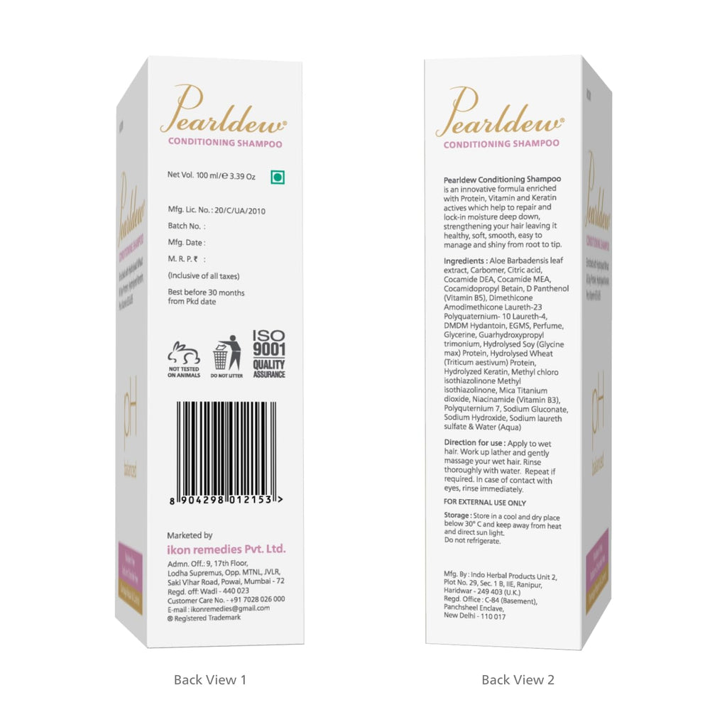 Pearldew Conditioning Shampoo | pH Balanced - 100 Ml