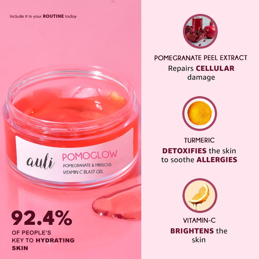 Auli Pomoglow Vitamin C Daily Face Gel - 50 gms