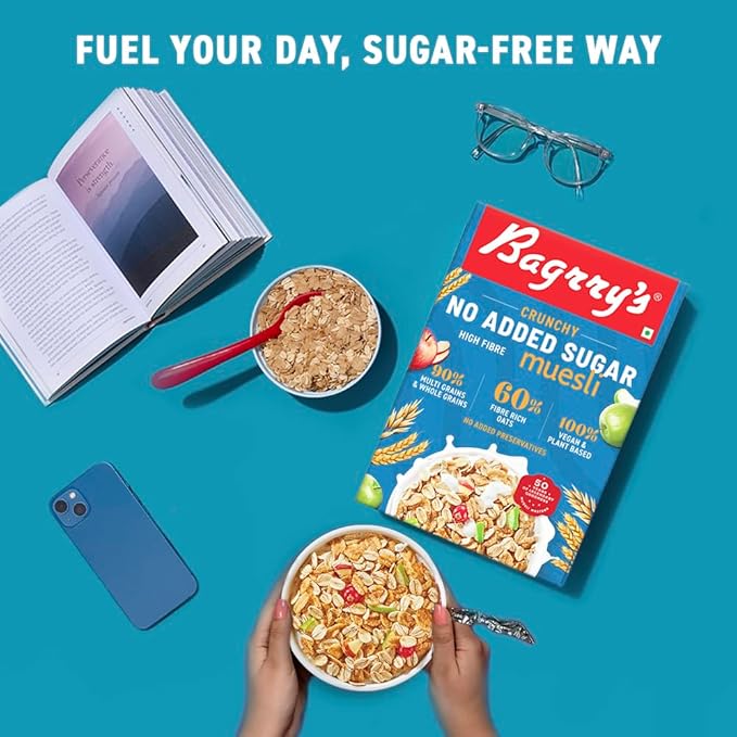 Bagrry's Crunchy Muesli - No Added Sugar - 500 gms