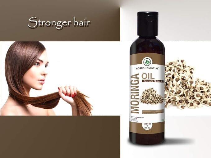 Korus Essential Pure Natural Coldpressed Moringa Oil - 200 ml