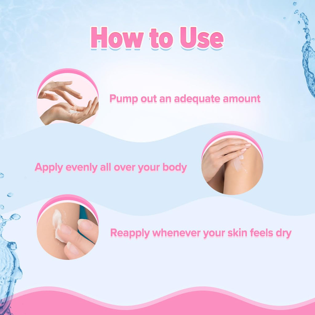 Aqualogica Radiance+ Silky Body Lotion-200ml|Long Lasting Intensive deep 24H Moisturization|With Watermelon & Niacinamide|Non Greasy & Healthy Radiant Skin|Daily moisturiser for Dry and Rough Skin